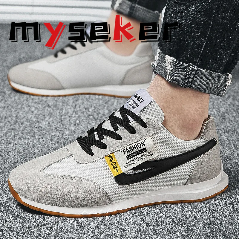 

2021 new breathable forrest shoes men's fashion trendy shoes mesh shoes fashion outdoor shoes men's casual soft bottom light