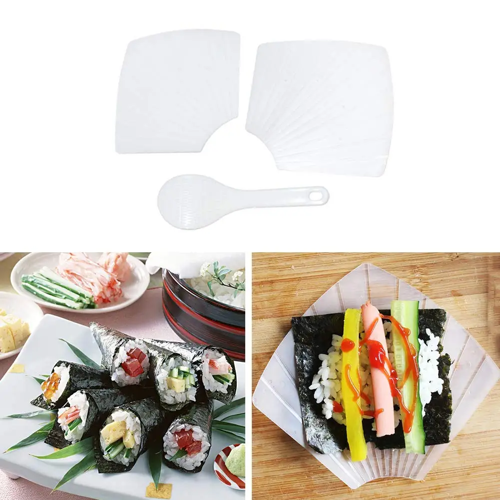 3 шт. ручной ролл формы работы DIY суши-мейкер морские водоросли нори темаки суши