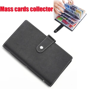 large capacity card holder book business card storage cards collection supports text carving business gifts free global shipping