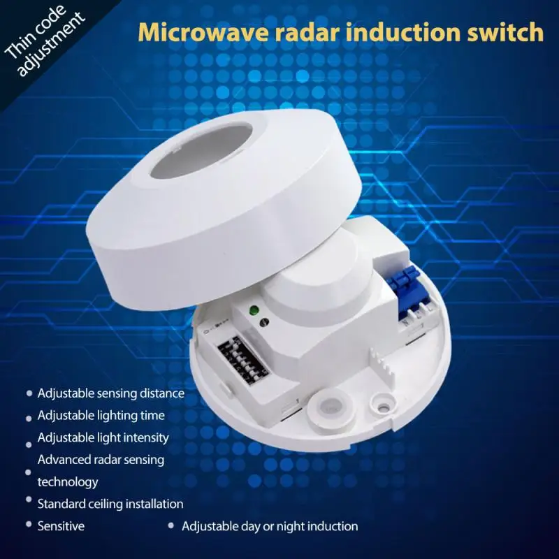 Высококачественный Универсальный круглый потолочный микроволновый радар