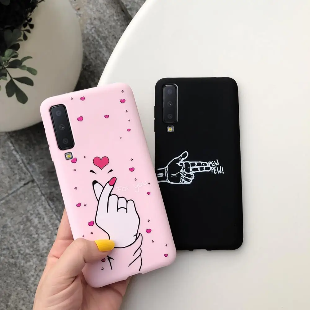 Мягкий силиконовый чехол 6 0 дюйма для Samsung A7 2018 чехлы Galaxy A 7 A750F телефона сумка Coque |