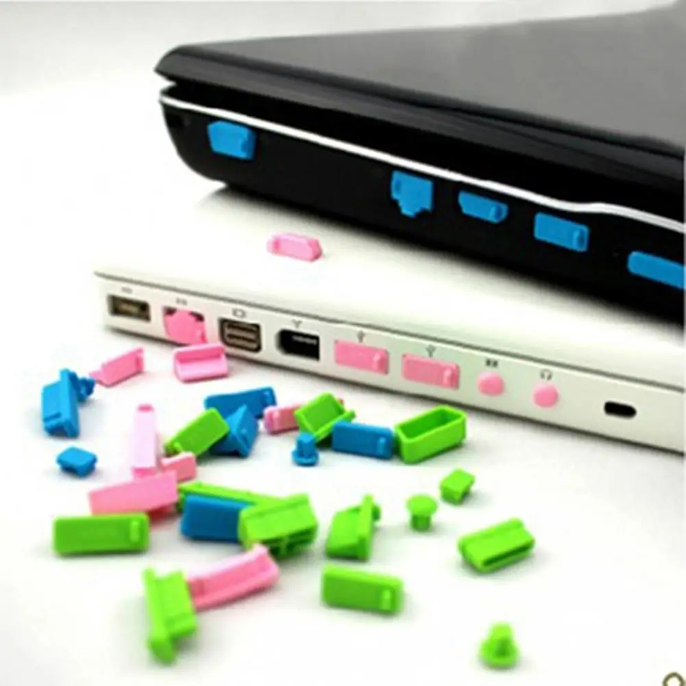 

13Pcs/Set Universal Laptop Notebook Silicone Anti Dust Ports Cover Plug Cap
