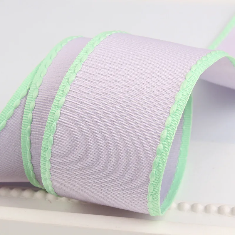 Волнистый край пикота широкая односторонняя лента вручную изготовленная для