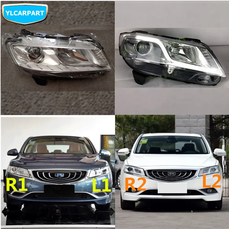 Для Geely Emgrand GT, GC9 Borui, автомобильная передняя фара в сборе