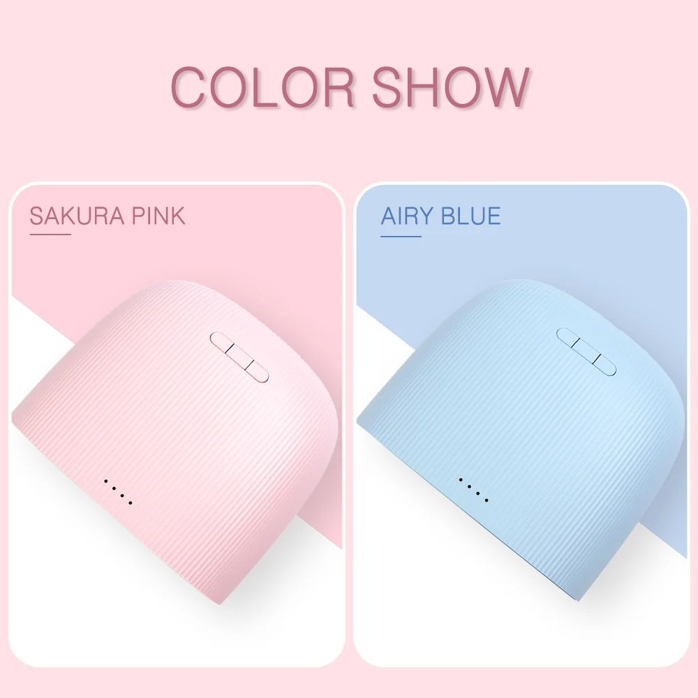 36 Вт УФ светодиодная лампа для дизайна ногтей Сушилка гель маникюрный набор