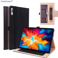 leather case for lenovo tab p11 pro tb j706f funda cover case wallet card slot design for lenovo pad pro 11 5 inch protect shell