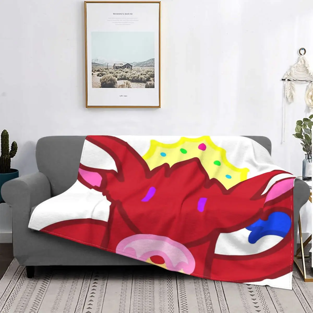 

Manta con capucha de Dragon Donut para bebé, colcha de cama a cuadros, manta con capucha, manta ponderada