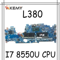 akemy for lenovo thinkpad yoga l380 s2 notebook motherboard 17821 2 448 0ct05 0021 cpu i7 8550u 100 test work