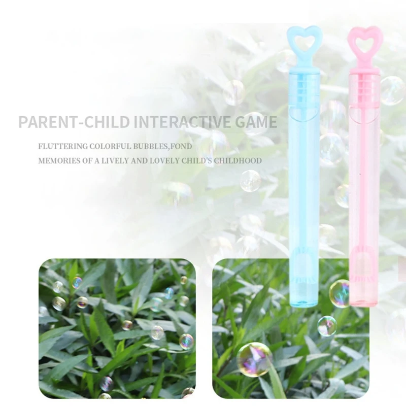 

50LE Pack of 52pieces Beach Bubble Toy for Girl Interactive Electric Toy for Toddlers Bubble Stick Wand Blower for Wedd