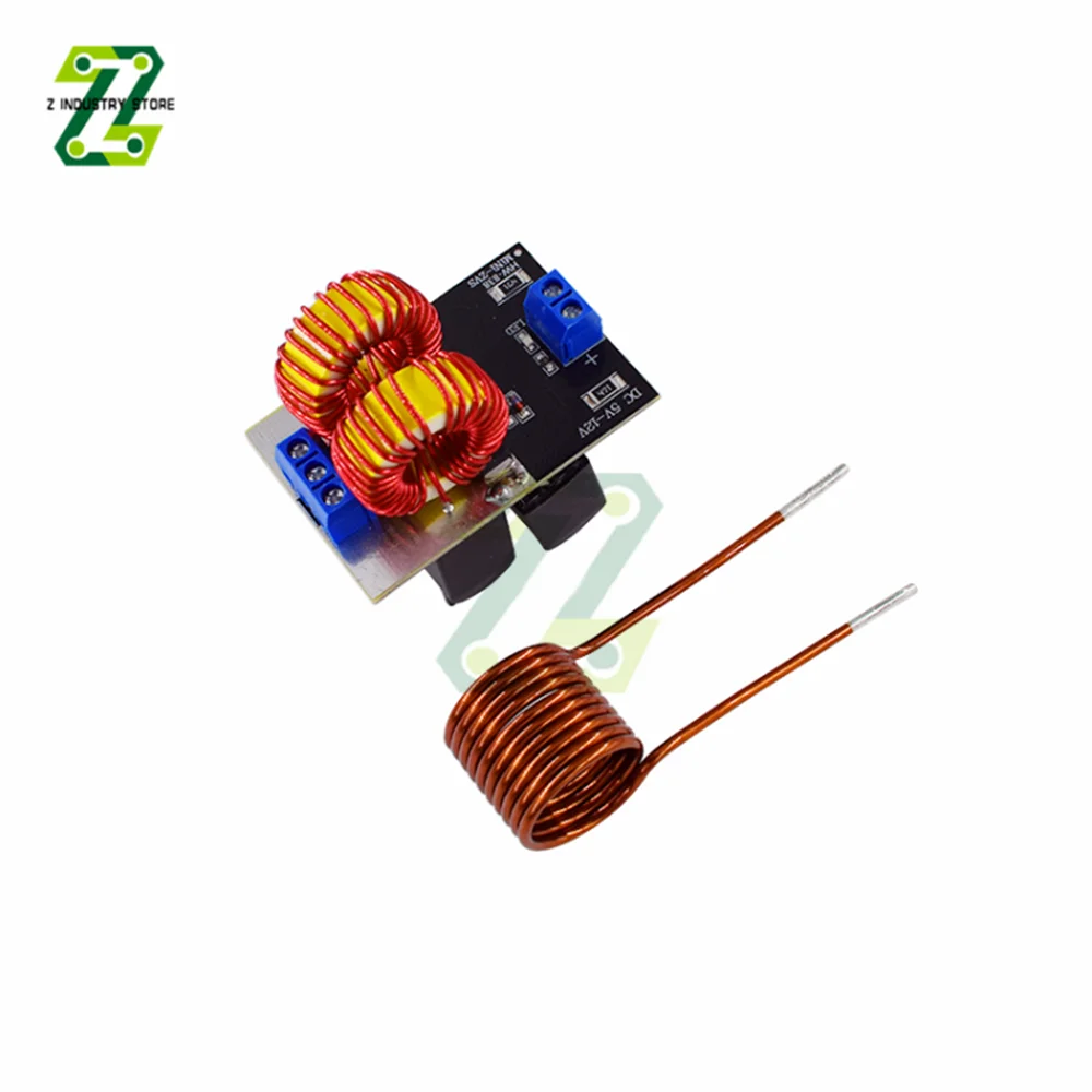 120 Вт DC 5-12 в Mini ZVS индукционный нагревательный блок питания с низким напряжением