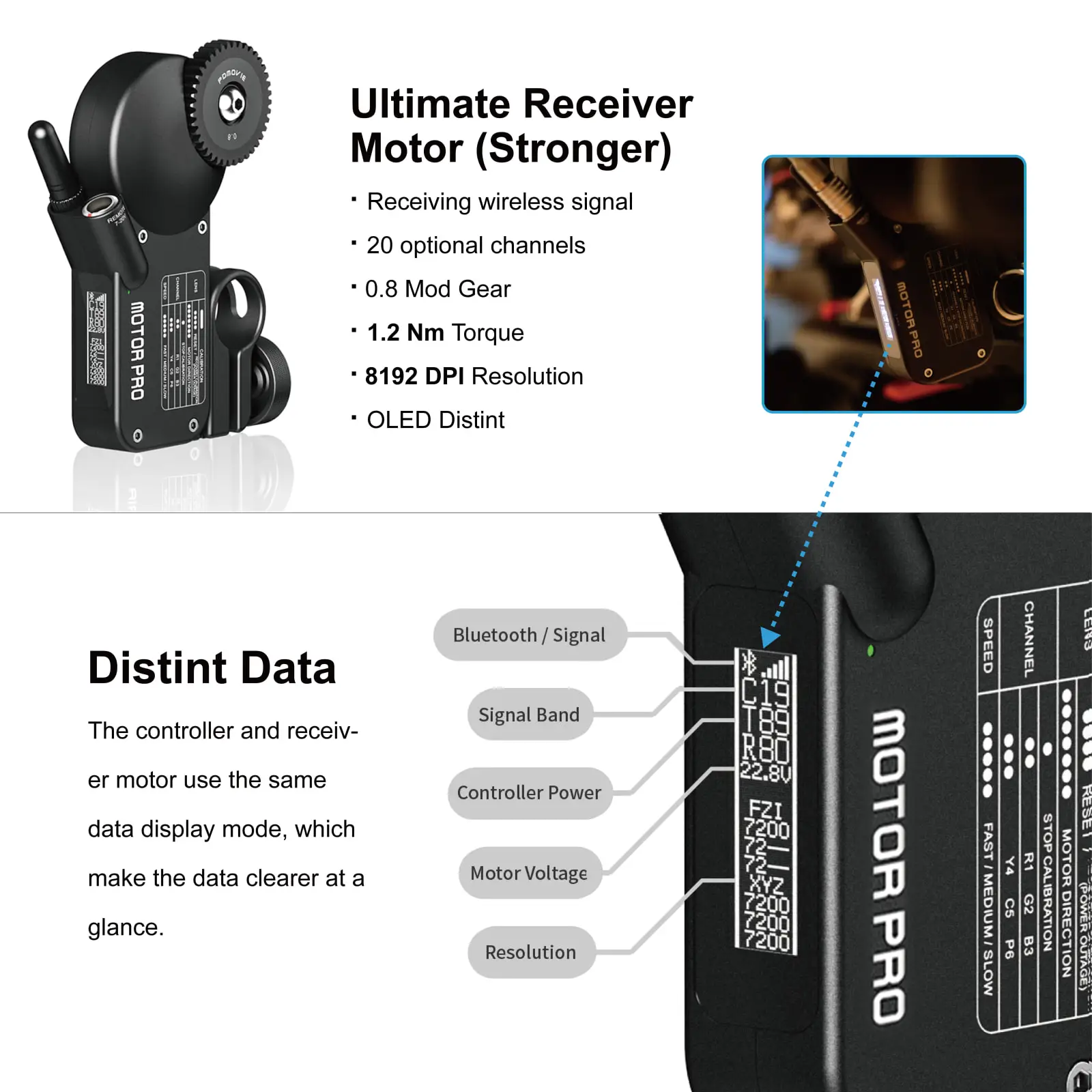 PDMOVIE REMOTE AIR PRO 3 Беспроводная система управления объективом непрерывного