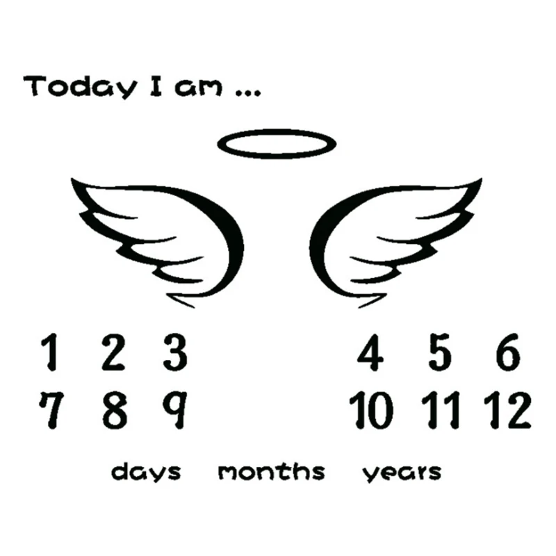 

28EA фон для фотосъемки новорожденных ежемесячный рост фоновая ткань для фотосъемки новорожденных унисекс младенцев