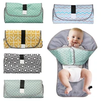 portable diaper changing pad clutch for newborn foldable clean hands changing station kit soft flexible travel mat baby care