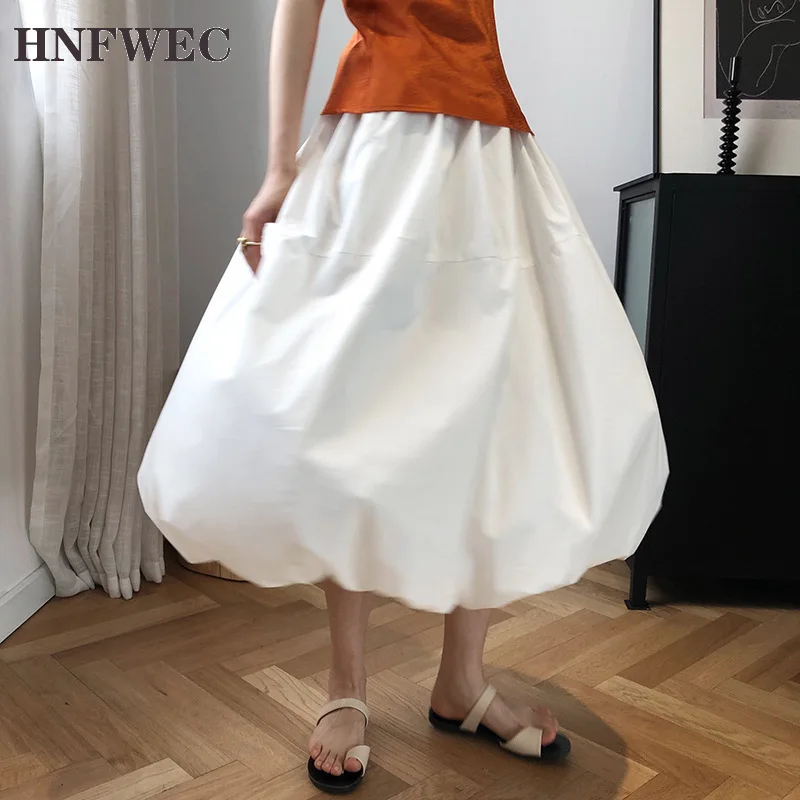 Дизайнерская юбка трапециевидной формы для женщин 2020 осенняя красивая во