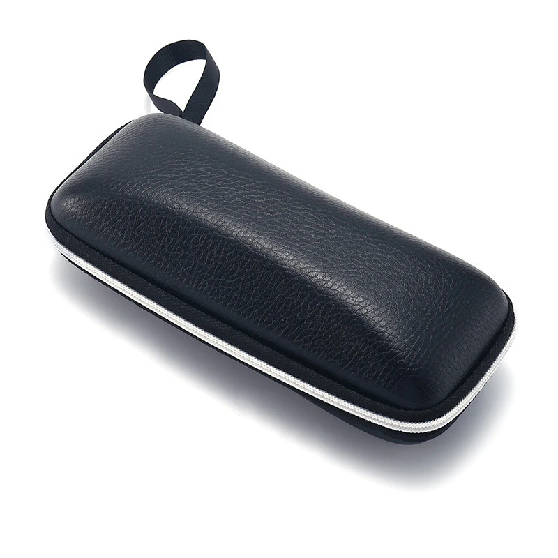 

2021 Colorful Popular Rectangle Zipper Sunglasses Hard Eye Glasses Case Eyewear Sunglasses Pouch Protector Box Holder with Hook