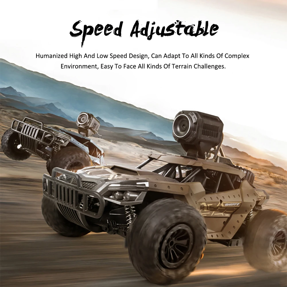 Автомобиль с дистанционным управлением HD-камерой широкими шинами из