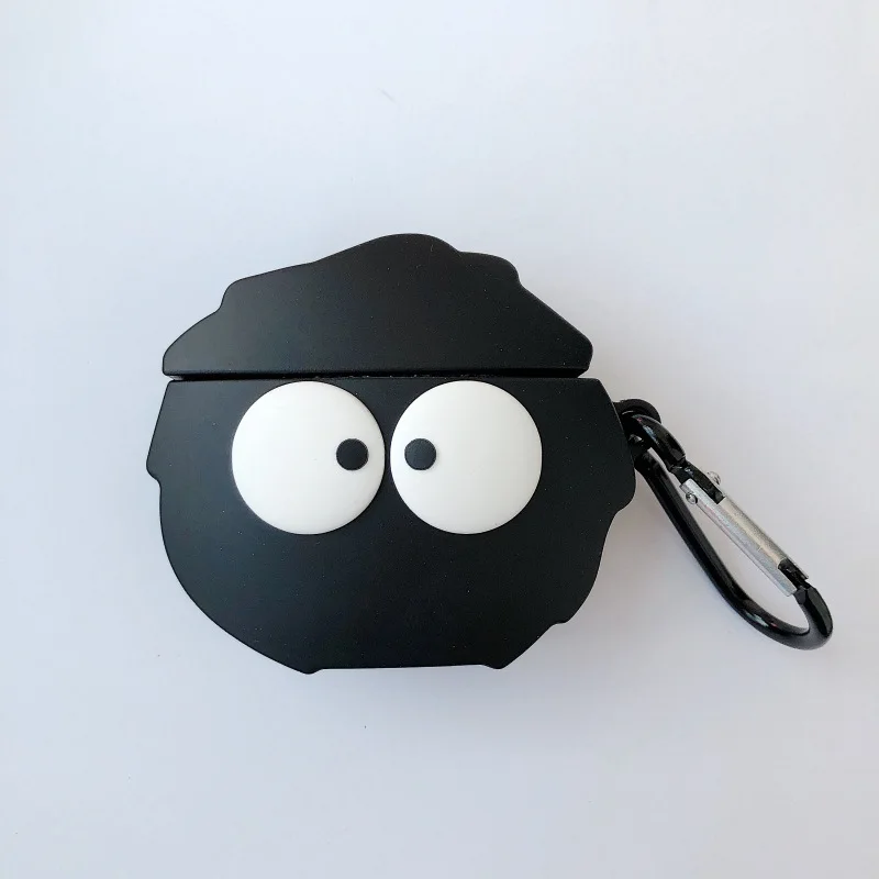 Силиконовый защитный чехол для наушников с изображением угольных