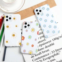 colorful daisy flowers phone case for iphone 11 12 13 mini pro xs max 8 7 6 6s plus x 5s se 2020 xr case