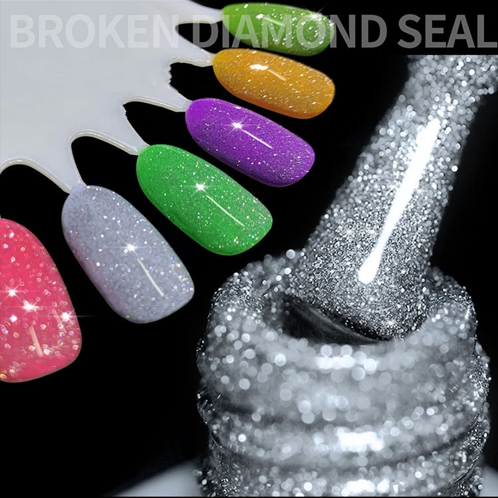 

Nail Art Sealing Layer All-match Nail Art Base Glue Sealing Layer Glittering Powder Reflective Bungee Base Glue Sealing Layer