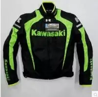 kawasaki Мотоциклы внедорожные мотоциклетные ралли пальто для занятий верховой ездой куртки ветрозащитная одежда двигателя