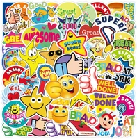 103050pcs child you are awesome graffiti cool helmet classic stickers pencil cases skateboard travel suitcase phone
