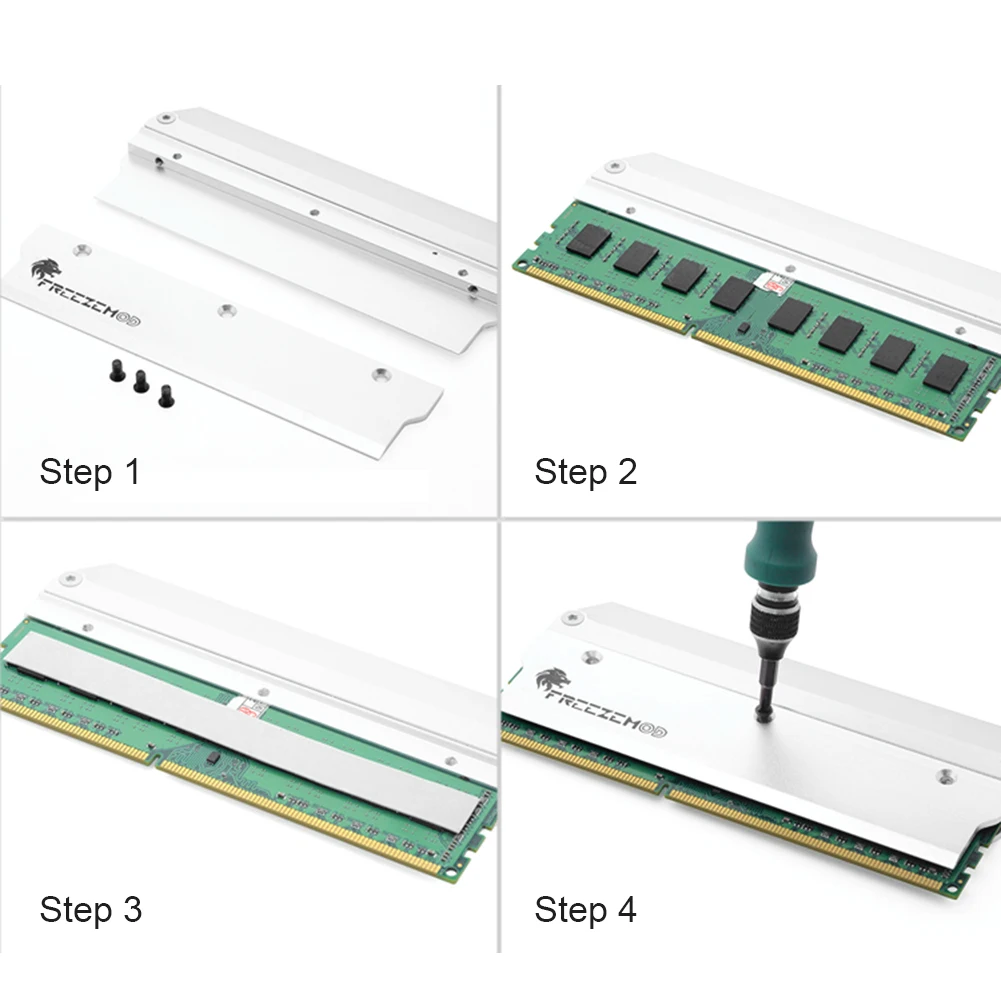 Настольный компьютер ARGB 2 цвета анодированный алюминий + акрил радиатор памяти