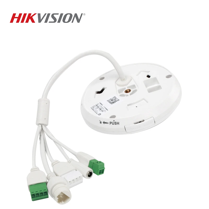 HIKVISION DS-2CD3935FWD-IWS 3MP Fisheye 360 градусов видеонаблюдения IP Камера Поддержка Wi-Fi SD карты PoE ИК P2P мобильное приложение Управление