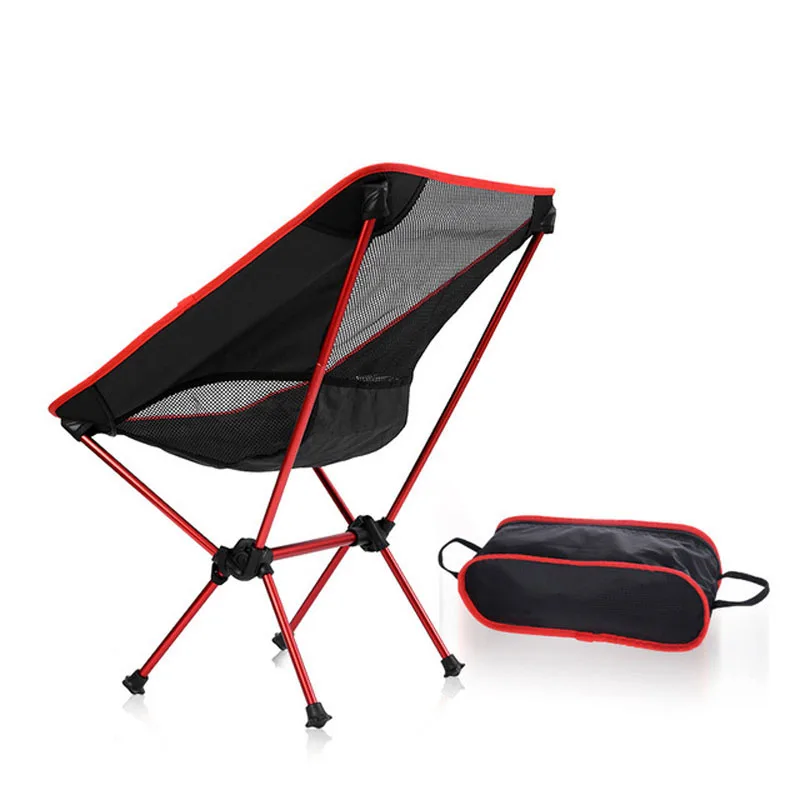 저렴한 야외 접는 의자 휴대용 알루미늄 문 의자 레저 캠핑 낚시 의자 접는 피크닉 의자