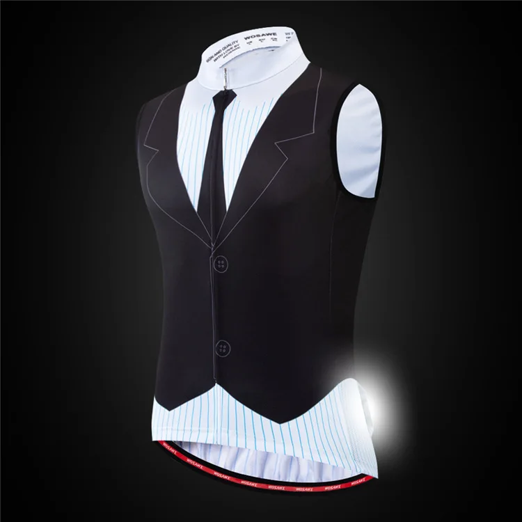 Мужские велосипедные рубашки WOSAWE без рукавов для езды на мотоцикле мужские майки