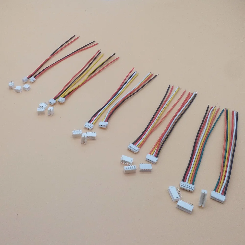 Разъем Mini Micro ZH 1 5 2/3/4/5/6/7/8/9/10 Pin JST с проводами длиной 100 мм 10 комплектов |