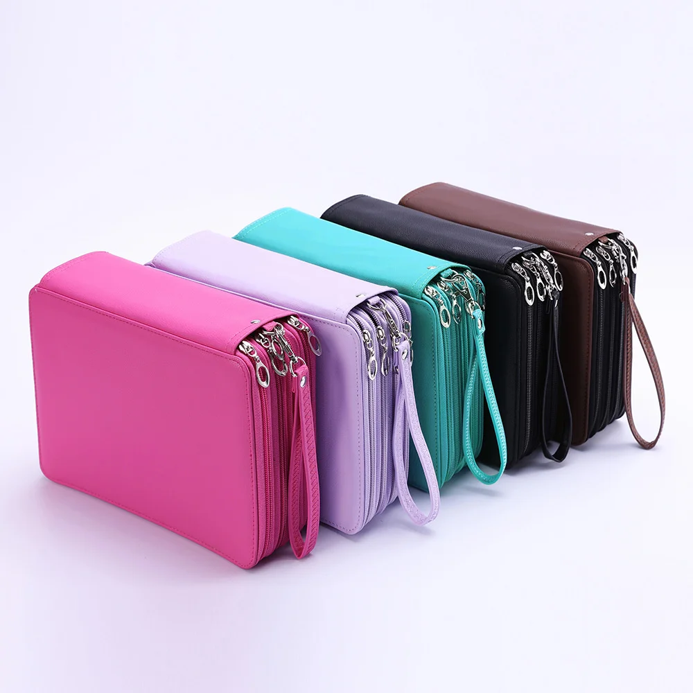 

184/200/252 Slots Etui School Pencil Case For Girls Pen Box Large Criminal Letter Tas Large Cartridge Office Pouch Kit