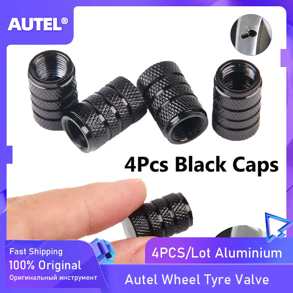 Autel 4 шт./лот алюминиевые Автомобильные Колесные шины клапан стебли пылезащитный