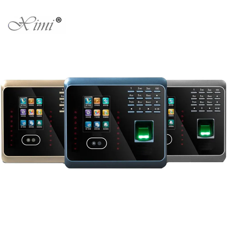 

ZK UF100 Time Attendance Machine USB Fingerprint Face Facial RFID Card Employee Time Clock Time Recorder System with WIFI