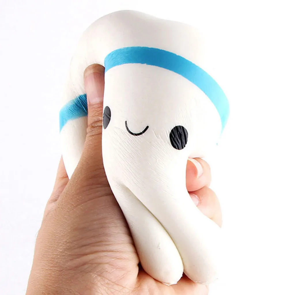 

toys for children Soft Toothpaste and Tooth Slow Rising Scented Relieve Stress Toy funny gifts games for kids juguetes#L4