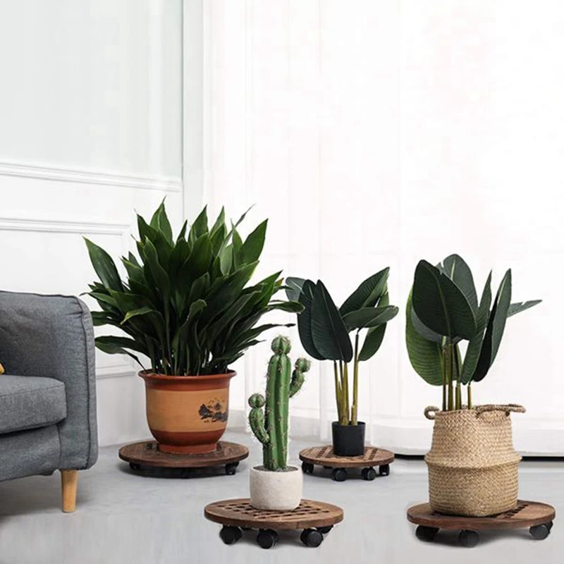 

1 Pcs Removable Tray Plant Holder Stand Base with Wheels & 1 Set Xiaomi Mijia Sweeping Mop Robot Wet Mop Mop Cloth