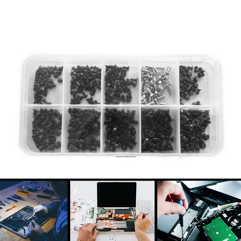 500 шт. набор для ноутбука универсальный маленький винтов Hp Samsung M2/M2.5/M3 * 3/3.5/4/6/8 |