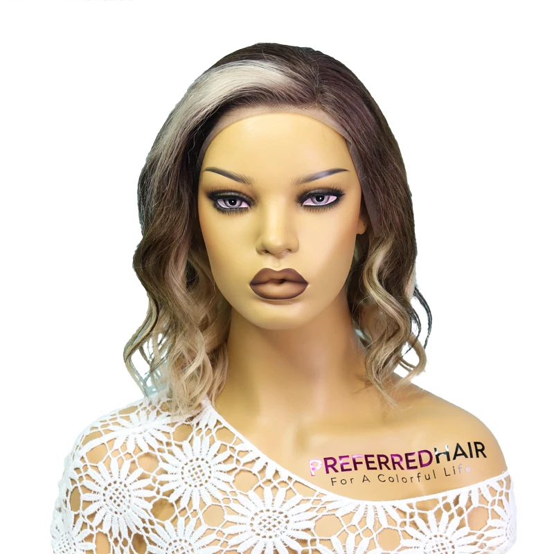

130%/150% Density Natural Hairline Transparent Lace Front Human Hair Wigs 10-16 Inches 100% Human Hair For Women Nabeauty Hair