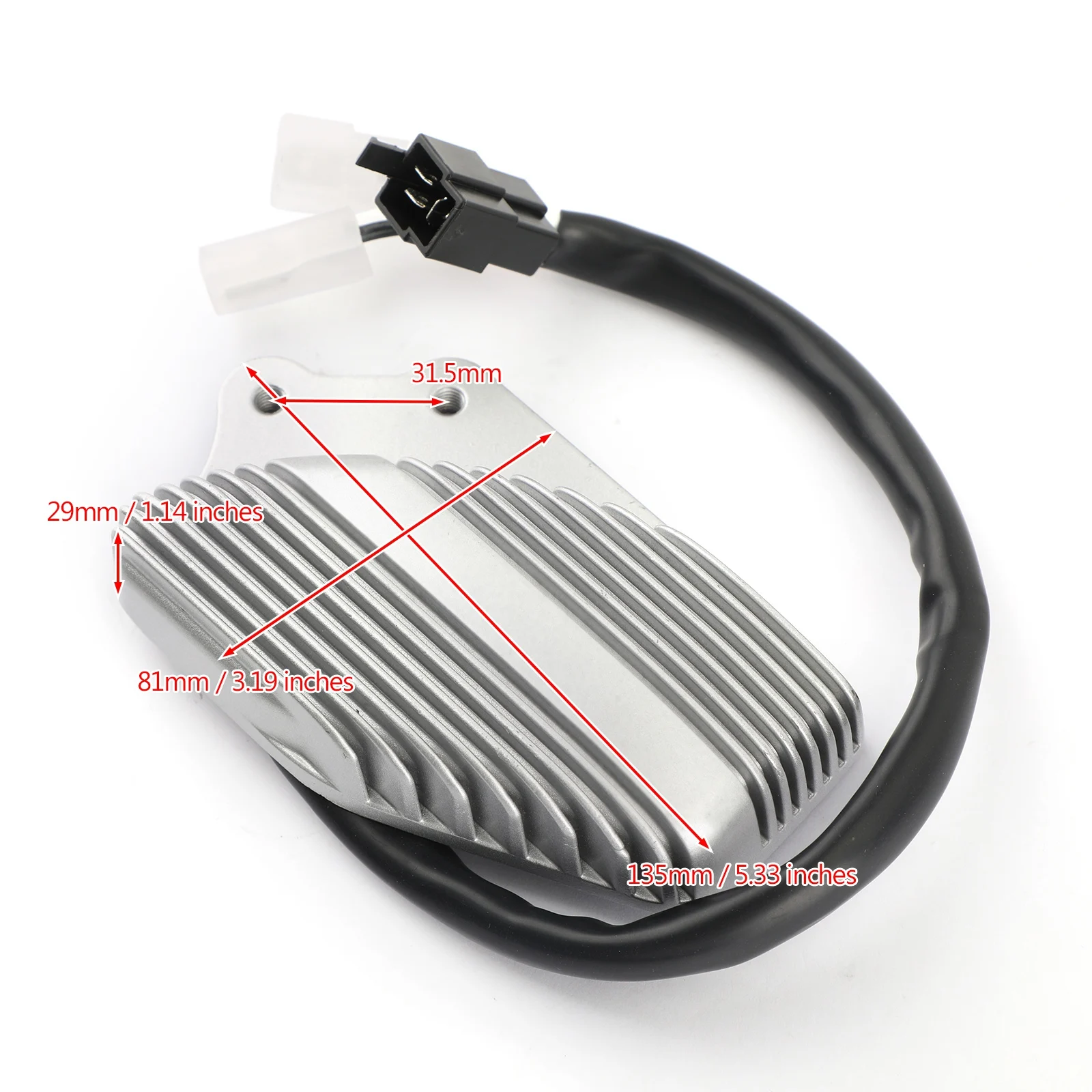 Выпрямительный регулятор Areyourshop подходит для Yamaha XV 535 Virago 1997 1998 1999 2000 2001 2002 2003