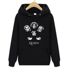 Мужские толстовки рок-группы Queen, богемные, с винтажным логотипом
