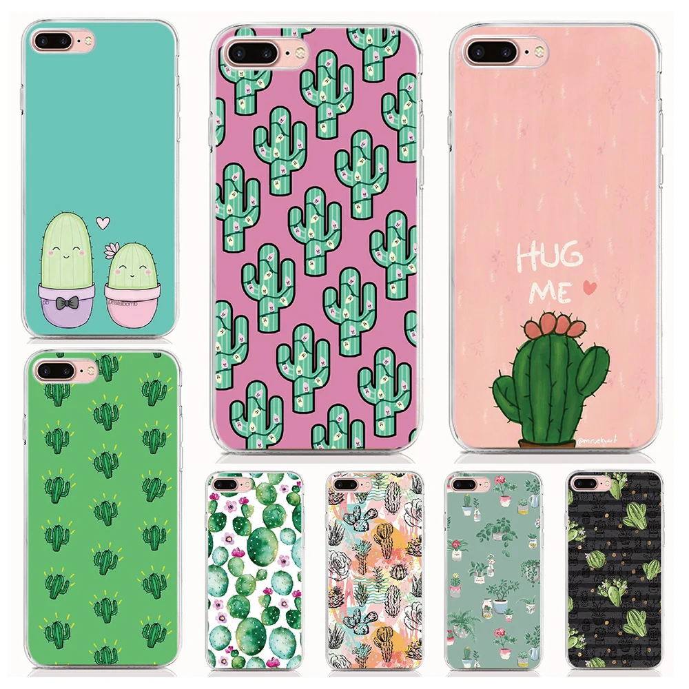 

For OPPO realme 7 5 3 pro 6 7i 6i 5i C3i C3 2 Q Q2 Case Print Cute cactus Cover Coque Shell Phone Cases