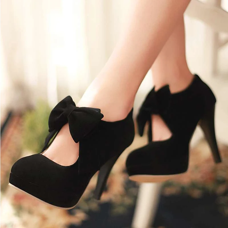 Большие размеры 30 48 модные женские туфли лодочки на платформе и высоком каблуке