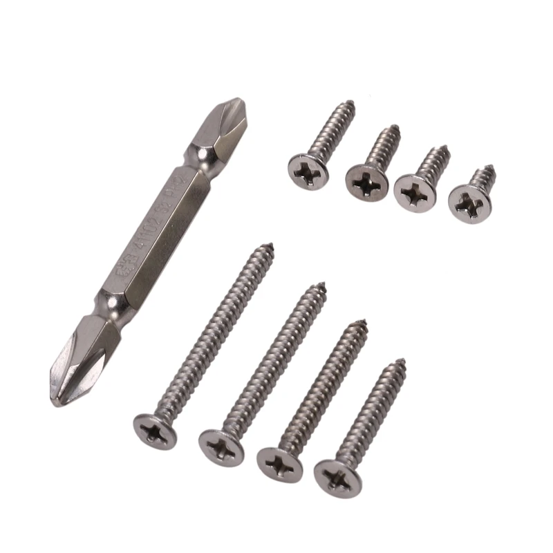 242Pcs M3.5 Screw Set Stainless Steel Flat Head Self-Tapping Kit Thread | Обустройство дома