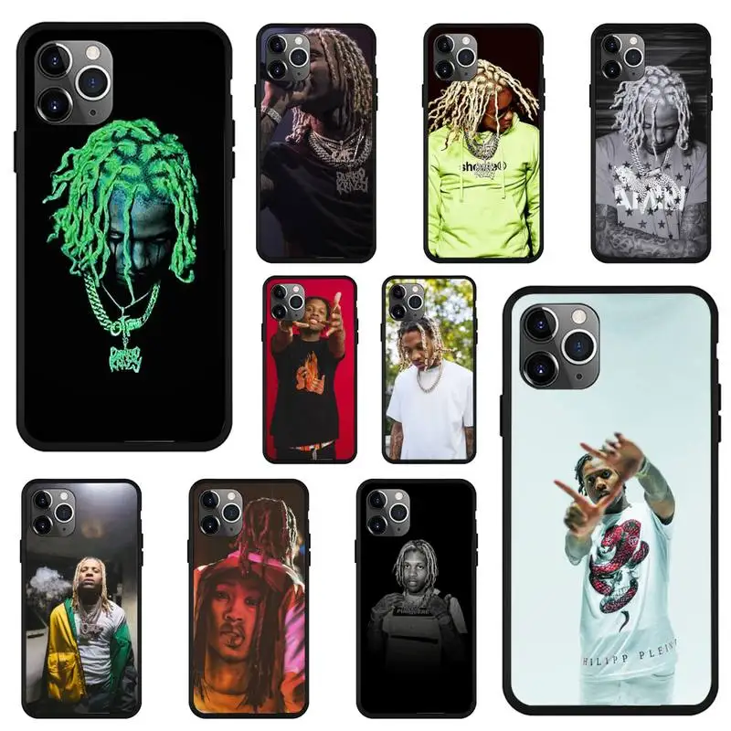 

Lil Durk Phone Case For Iphone Case 5 5S SE 6 6s 7 8 11 12 X Xs Xr Pro Plus Max Mini Cover