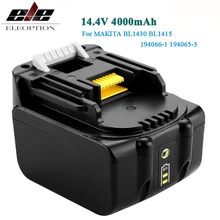 Литий ионный аккумулятор для MAKITA 14 4 В 0 мА/ч батарея BL1430 BL1415 194066 1