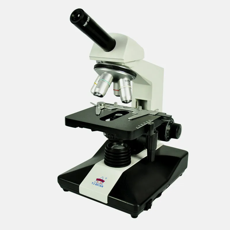 

Монокулярный лабораторный микроскоп 40X-1600X с механическим корпусом, YJ-801AN-M