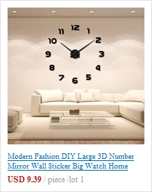 Акриловые креативные DIY 3D мультфильм милый Кот настенные часы домашний декор часы путь хвост движение тишина m17 30