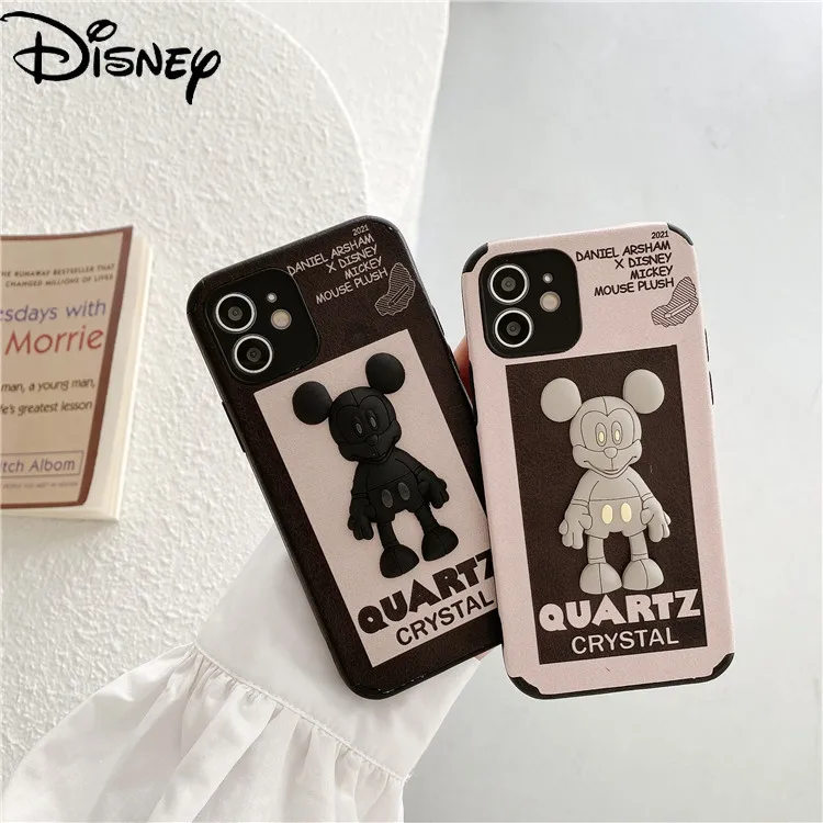 

Disney Mickey Minnie for IPhone 7/8P/X/XR/XS/XSMAX/11/12Pro/12mini Personality Soft Shell