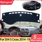 Противоскользящий коврик для Suzuki SX4 S-Cross 2014  2019, накладка на приборную панель, Солнцезащитный коврик, защита автомобиля, ковер, анти-УФ аксессуары, накидка