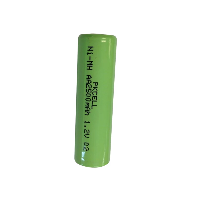 

20Pcs PKCELL AA Battery 1.2V Ni-MH AA Rechargeable Batteries 2500mAh Battery Industries NiMH Bateria Flat Top