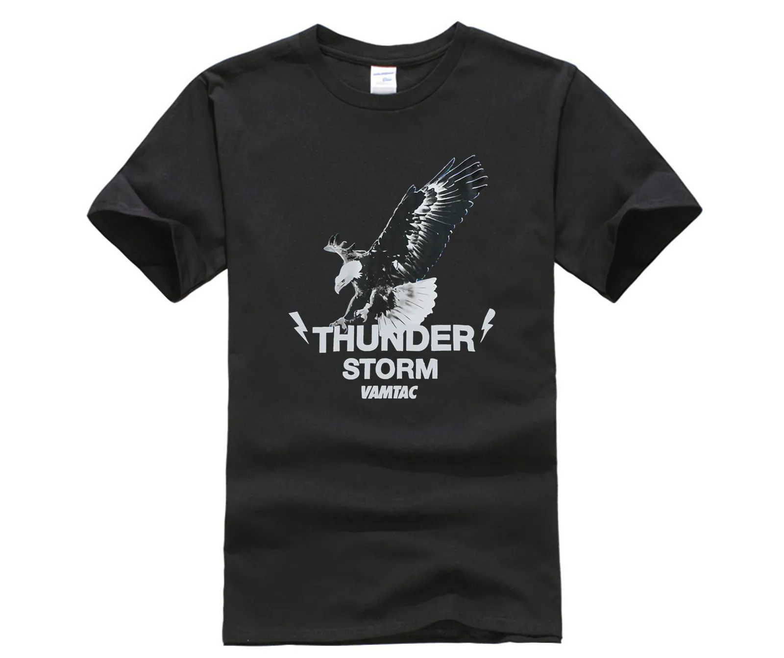 

Summer Mens T Shirts Men's Hip Hop T shirt Eagle Print Streetwear T Shirt Cotton Casual Tops Tees American Urban Clothing HipHop